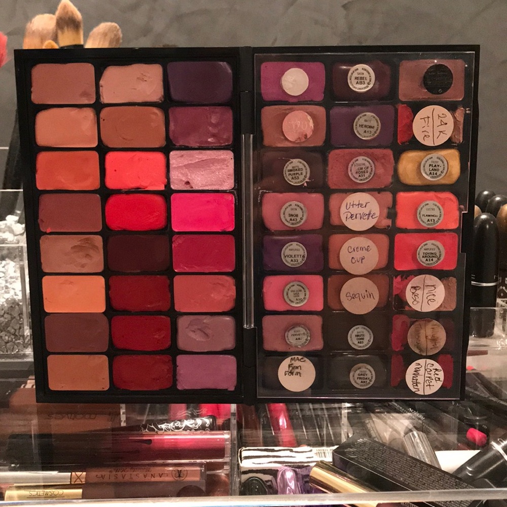 Mac lipstick palette